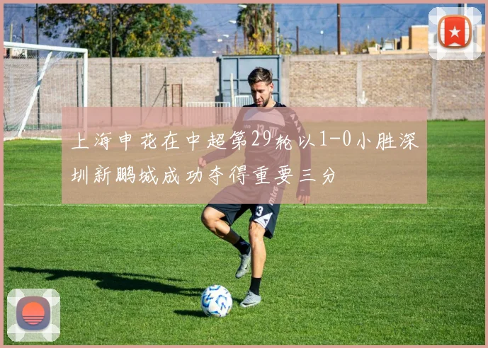 上海申花在中超第29轮以1-0小胜深圳新鹏城成功夺得重要三分