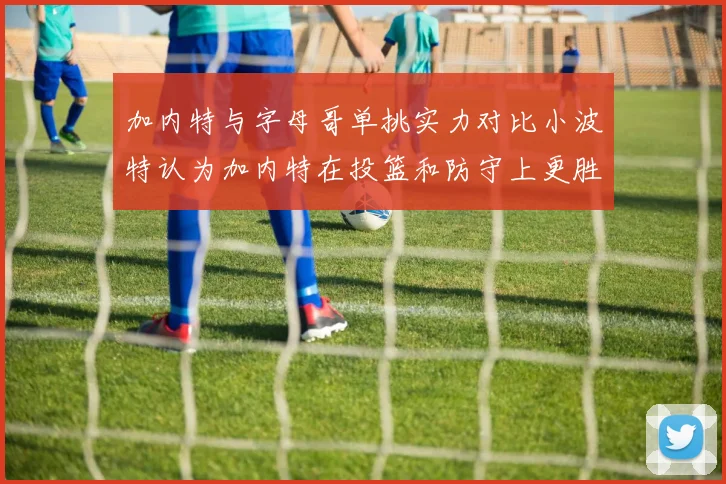 加内特与字母哥单挑实力对比小波特认为加内特在投篮和防守上更胜一筹